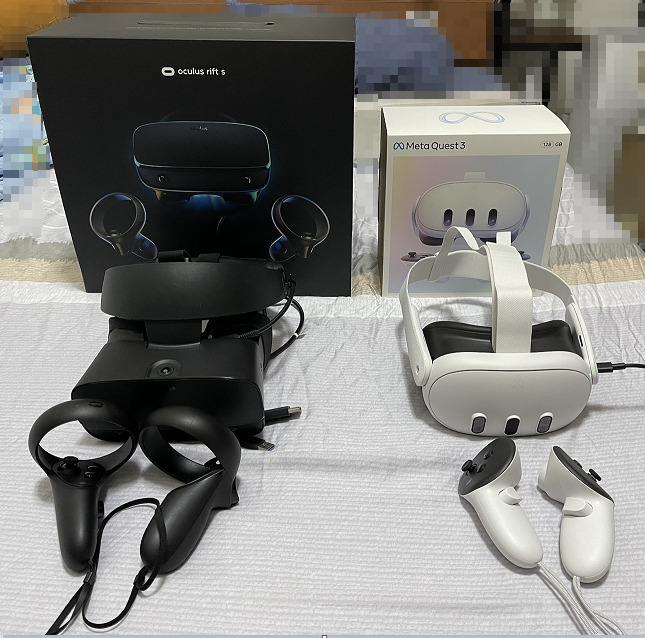Rift S and Quest 3